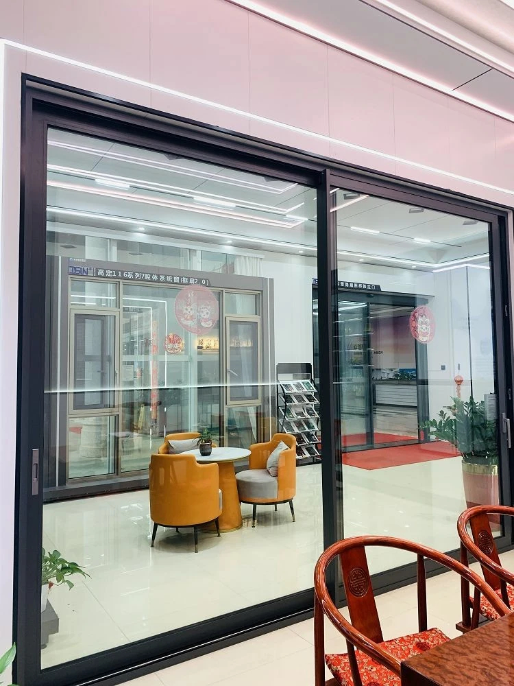 Automatic Sliding Aluminium Sliding Door Systems factory