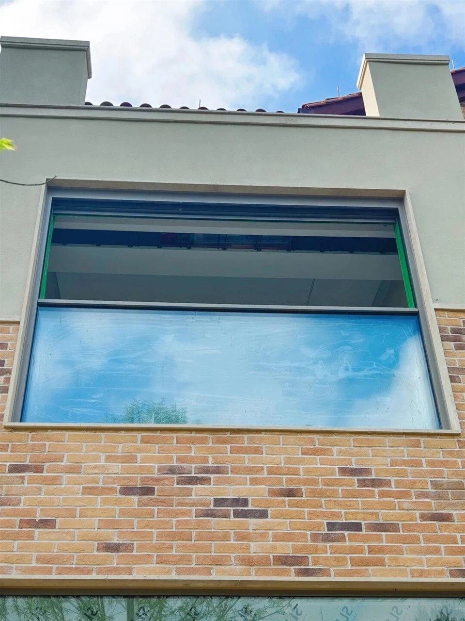 Brass Lifting Window